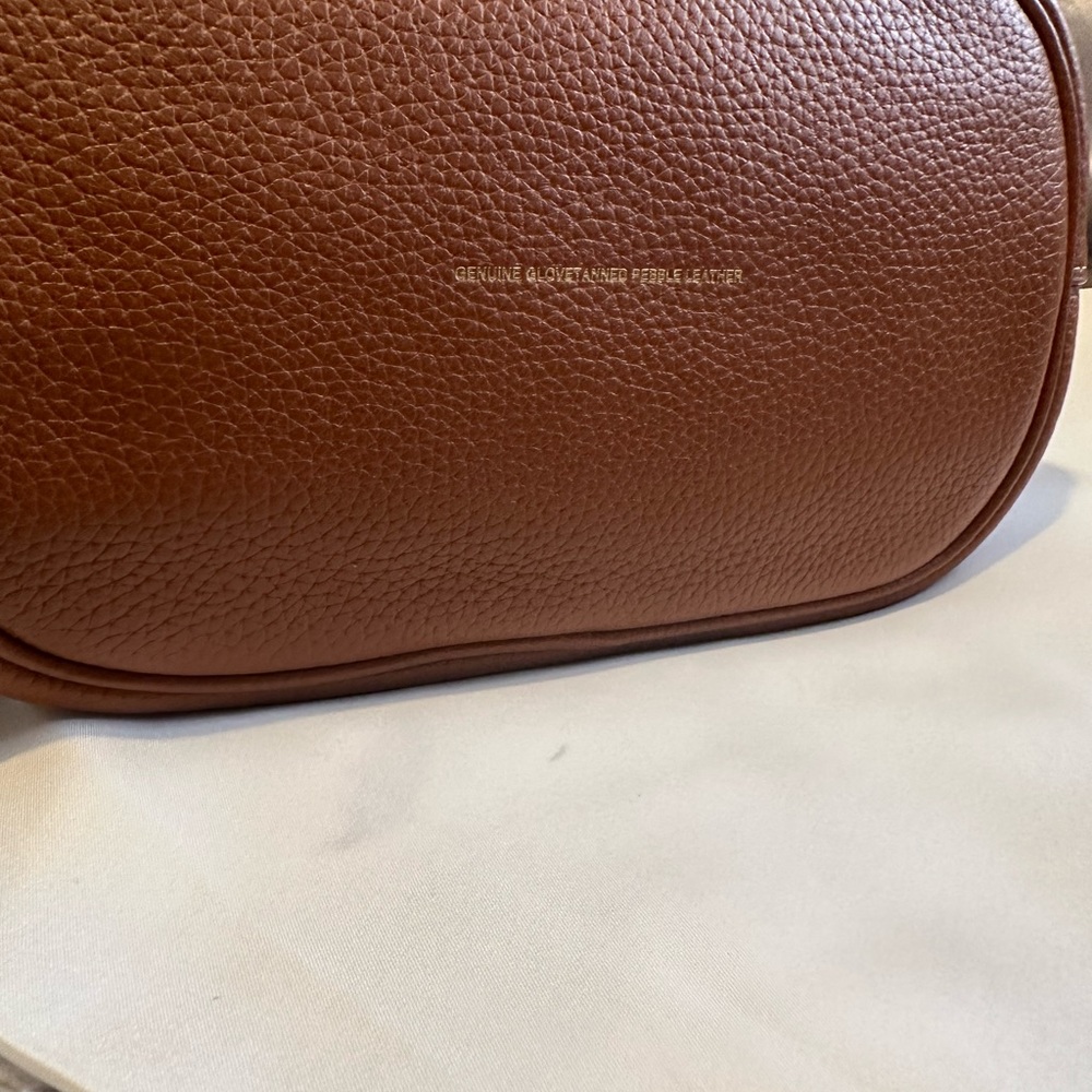 Coach Brown Pebbled Leather Hobo Shoulder Bag - Picture 5 of 8